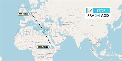 et 707|Ethiopian Airlines ET707 (ETH707) from Frankfurt to Addis。